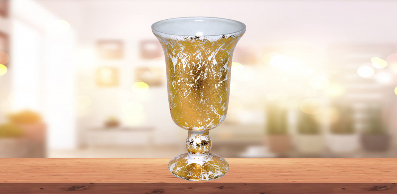 Glass_Gold_Leaf_Decorative_Goblet